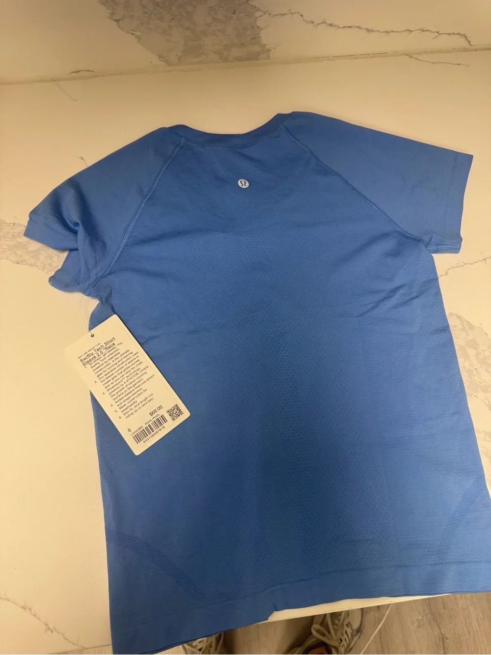lululemon athletica Short Sleeve Tee in Light Blue